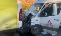 İşçileri taşıyan 3 otobüs ve 1 minibüs kaza yaptı: 36 yaralı
