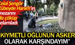 Celal Şengör'den Zübeyde Hanımın mezarına ziyaret!