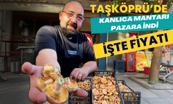 Kanlıca Mantarı Pazara İndi!  İşte Fiyatı…