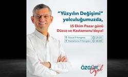 CHP Genel Başkan Adayı Özgür Özel Pazar günü Kastamonu'da