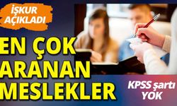 En çok aranan meslekler açıklandı!