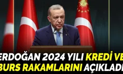 SON DAKİKA! Cumhurbaşkanı Erdoğan, 2024 yılı kredi ve burs rakamlarını açıkladı!