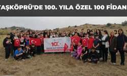 Taşköprü'de 100. Yıla Özel 100 Fidan