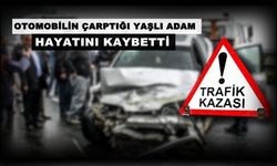 Otomobilin çarptığı adam öldü!