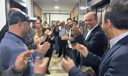 CHP İl Başkanı Erbilgin'e coşkulu karşılama