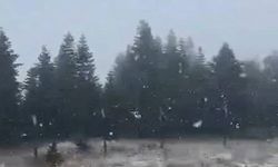 Meteoroloji uyardı! Bozkurt'a da kar yağdı!