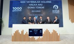 Borsa İstanbul’da gong, 1000 Yatırımlar Holding için çaldı