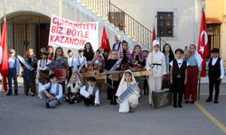 "Cumhuriyeti biz böyle kazandık" fotoğrafı yeniden canlandırıldı