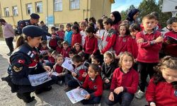 Kastamonu'daki trafik eğitiminde bazı sevimli dostlar da vardı!