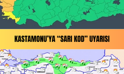 Kastamonu’ya 'Sarı Kod' Uyarısı