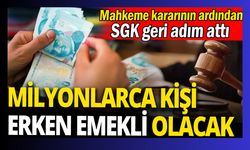 SGK 5 Milyon Kişinin Emeklilik Yolunu Açtı