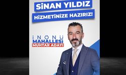 Sinan Yıldız, İnönü Mahallesi'ne Muhtar Aday Oldu