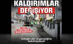 Yaya yolu ve kaldırımlar değişecek...!