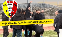 Taşköprüspor'dan İhsangazispor'a cevap gecikmedi: Hoopp dedik!