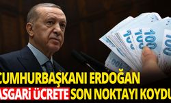 Cumhurbaşkanı Erdoğan asgari ücrete son noktayı koydu