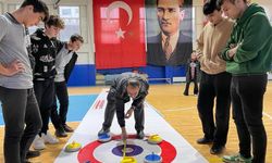 Alaçam ilçesinde floor curling turnuvası düzenlendi