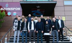 Trabzon İşitme Engelliler Spor Kulübü yöneticilerinden Trabzonspor'a ziyaret