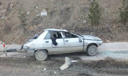 Kastamonu plakalı otomobil takla attı, 2 kişi yaralandı!