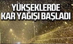 Kastamonu, Karabük, Zonguldak ve Bartın'ın yüksek kesimlerine kar yağıyor!