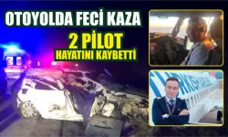 Otoyol'da feci kaza: 2 pilot hayatını kaybetti