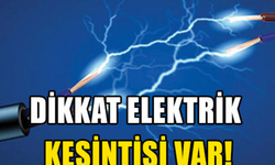 Taşköprü'de elektrik kesintisi bitmiyor: Elektrik kesintisi olacak yerler..!