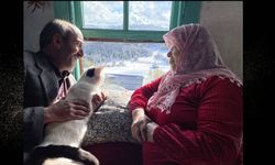 Kastamonu'da karla kaplanan köylerinde 40 yıl sonra ilk kış
