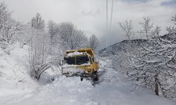 Kastamonu'da kapalı 118 köy yolunun açılması için çalışmalar sürüyor