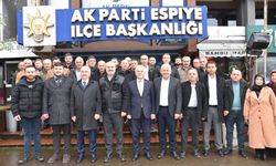 AK Parti Giresun Milletvekilleri Elmas ve Temür, Espiye'yi ziyaret etti