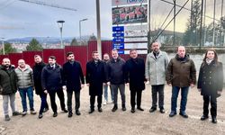 AK Parti Karabük heyeti, "İlk Evim, İlk İş Yerim" Projesi'ni inceledi