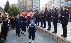Amasya'da hayatını kaybeden gazi son yolculuğuna uğurlandı