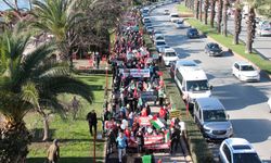 Zonguldak ve Bolu'da teröre tepki, Gazze'ye destek yürüyüşleri