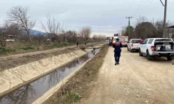 Sulama kanalında erkek cesedi bulundu!..