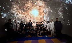 Alper Gezaravcı ilham oldu: Kastamonu'da öğrenciler planetaryumda uzayı keşfetti