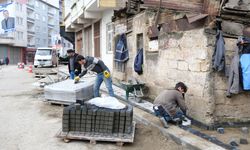 Bulancak'ta iki mahallenin üstyapı çalışmaları devam ediyor