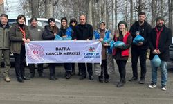 Samsun'da ormanlık alanlara yaban hayvanları için yem bırakıldı