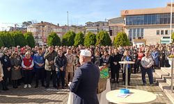 Zonguldak'ta yaşamını yitiren adliye personeli için tören düzenlendi