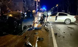 Kazaya neden olan alkollü sürücü polise kafa tuttu: Kazada 5 kişi yaralandı!