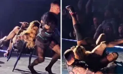 Madonna da olsan kaza yaşayabilirsin: Madonna, sahnede düştü!