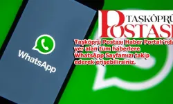 En güncel haberler Taşköprü Postası, WhatsApp ve Telegram kanalında