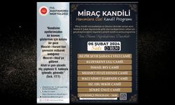 Kastamonu'da 7 camide hanımlara özel Mirac Kandili programı