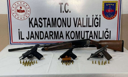 Taşköprü'de operasyon: Silahlar ele geçirildi!