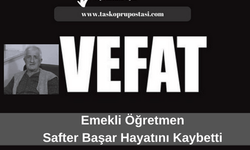 Emekli öğretmen Safter Başar hayatını kaybetti