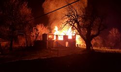 Kastamonu'da şehit annesinin evinde yangın çıktı: Ev kül oldu, şehit annesi de yaralandı!