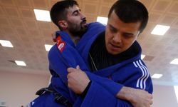 İşitme engelli milli judocu Yıldız, dünya şampiyonluğuna Kastamonu'da hazırlanıyor