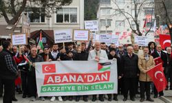 Kastamonu’da vatandaşlar Filistin'deki zulüm için yürüdü