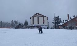 Kastamonu'da kar yağışı: Ilgaz Dağı beyaza büründü