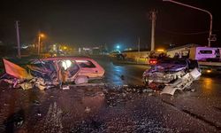 Kastamonu'da feci kaza: Mucize kurtuluş! Otomobiller kağıt gibi katlandı!