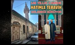 Kastamonu'da 140 yıllık camide hatimle teravih geleneği sürüyor