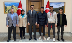 Zonguldak'ta Kastamonu'yu temsil eden öğrenciler Kaymakam Özen'e teşekkür etti!