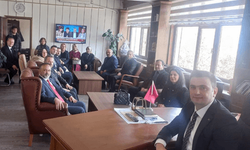MHP Belediye Başkan Adayından Abana Kaymakamına Ziyaret